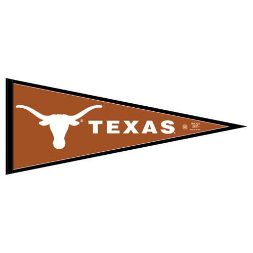30 Long x 12 High Team Sports America NCAA University of Texas Pennant Flag 